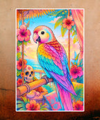 Tropical Parrot Glow