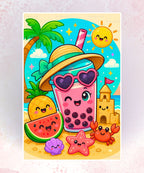 Bubble Tea Beach Mood