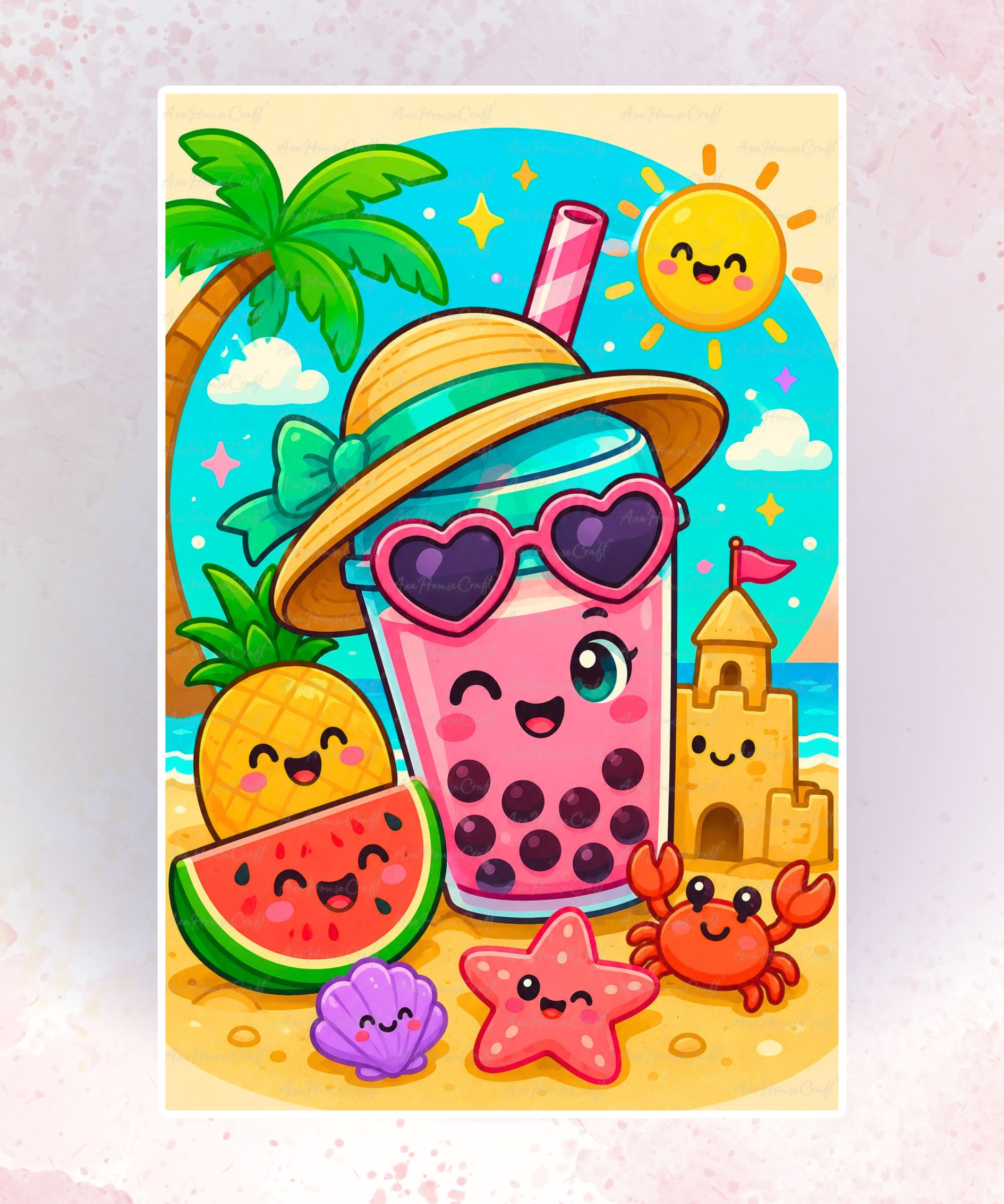 Bubble Tea Beach Mood