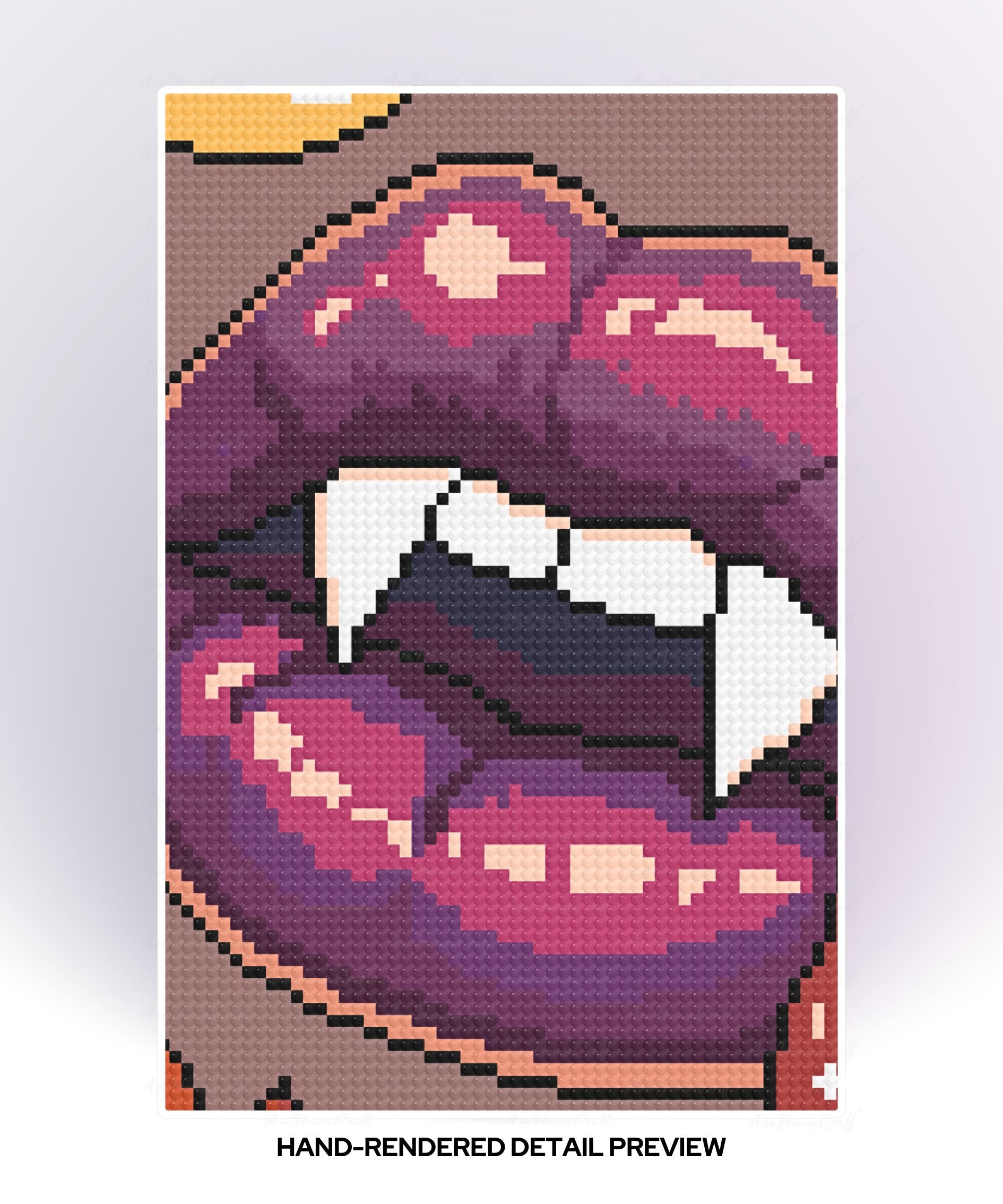 Velvet Bite | Hand Rendered