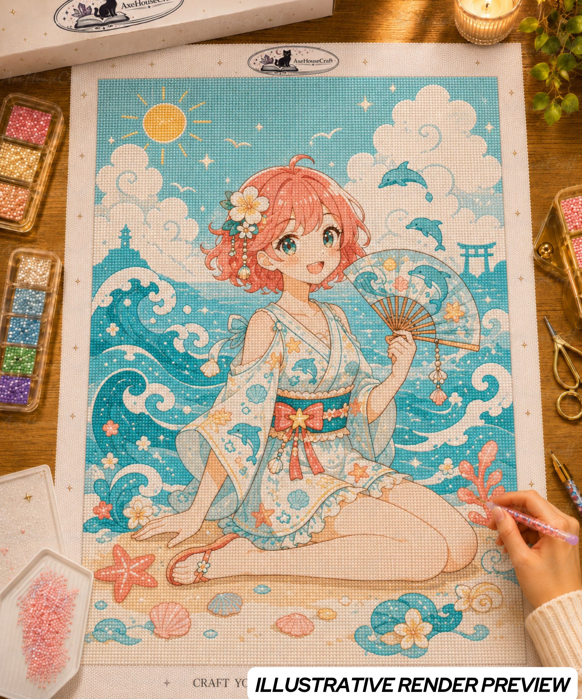 Dolphin Breeze Girl
