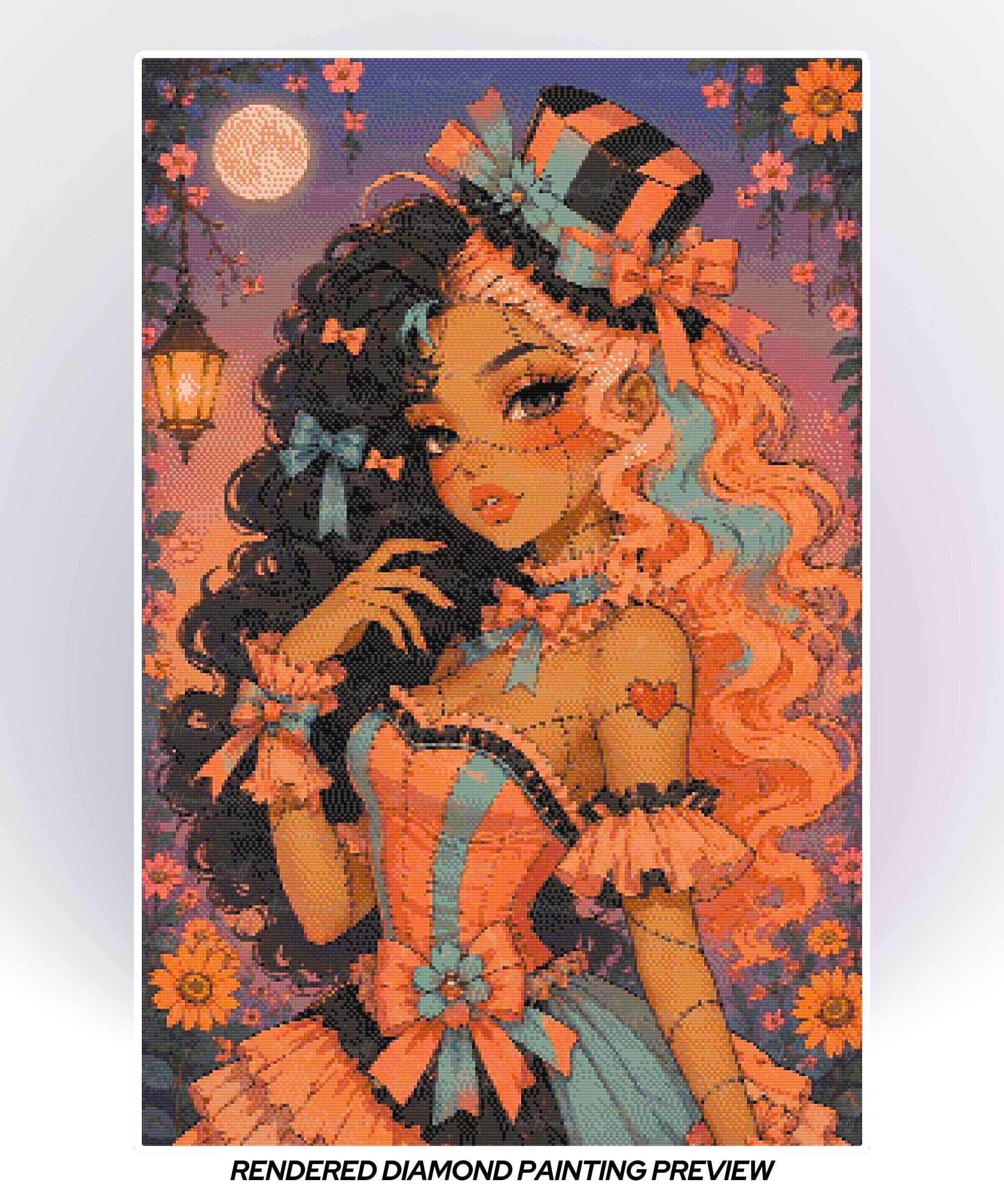 Harlequin Heart Hex