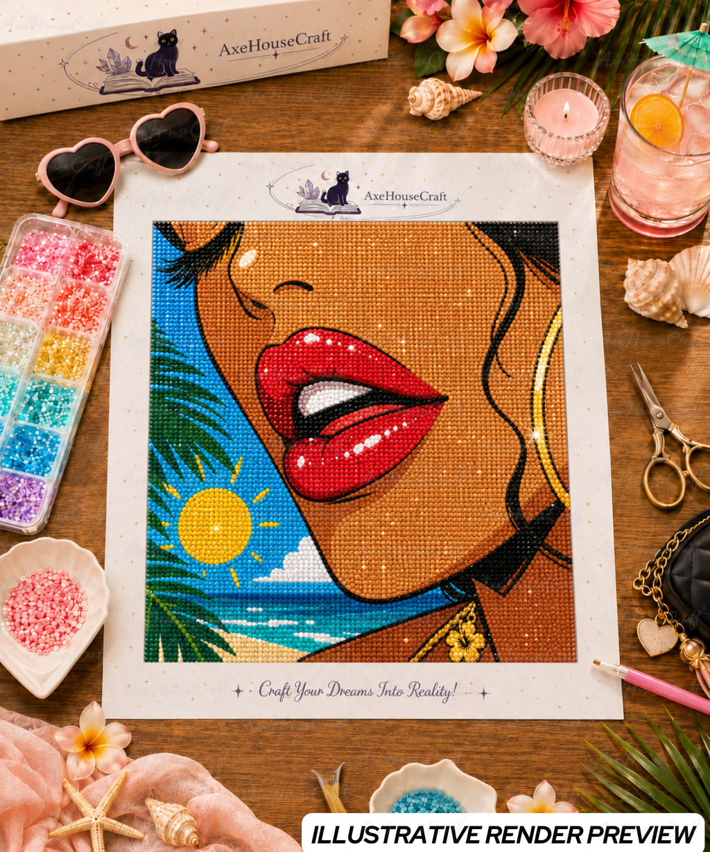 Glossy Summer Lips Mini Set