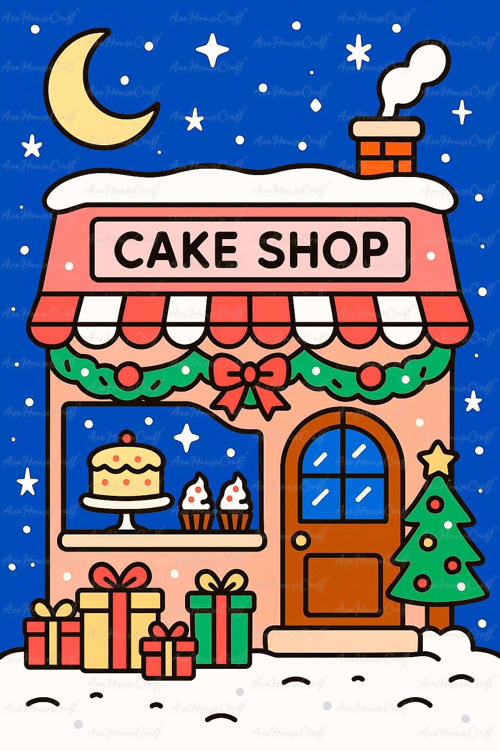 Enchanted Christmas Village – Christmas Set