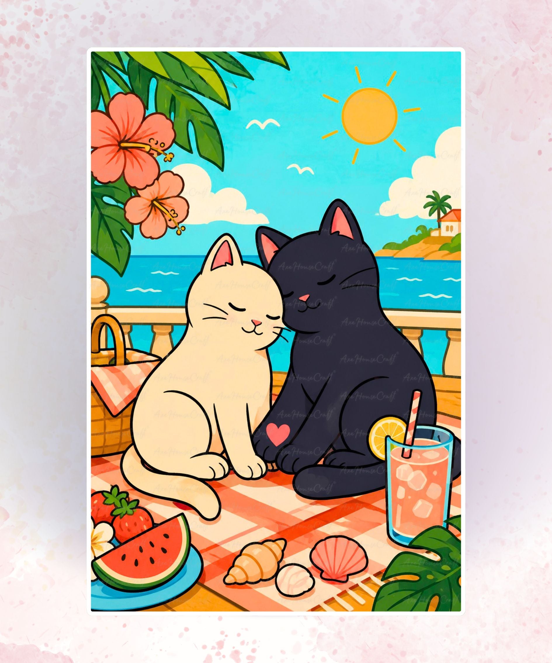 Sunset Cats Picnic