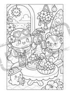 AxeHouseCraft Coloring Book – Printable Digital Edition