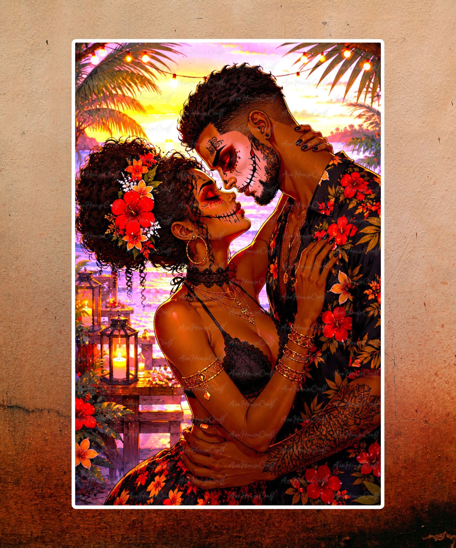 Sunset Kiss of Fire