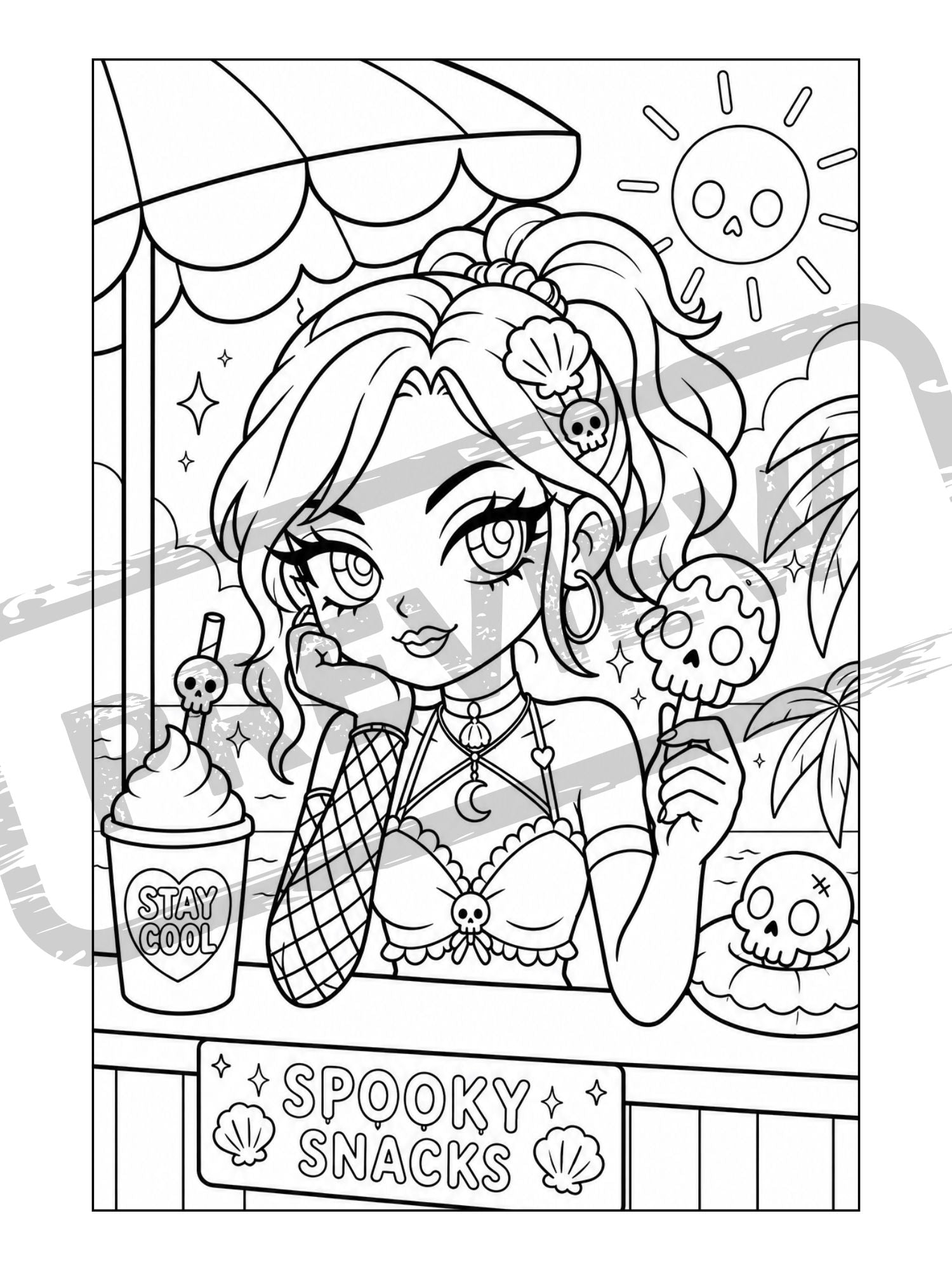 AxeHouseCraft Coloring Book – Printable Digital Edition