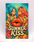 Summer Kiss Pop Art
