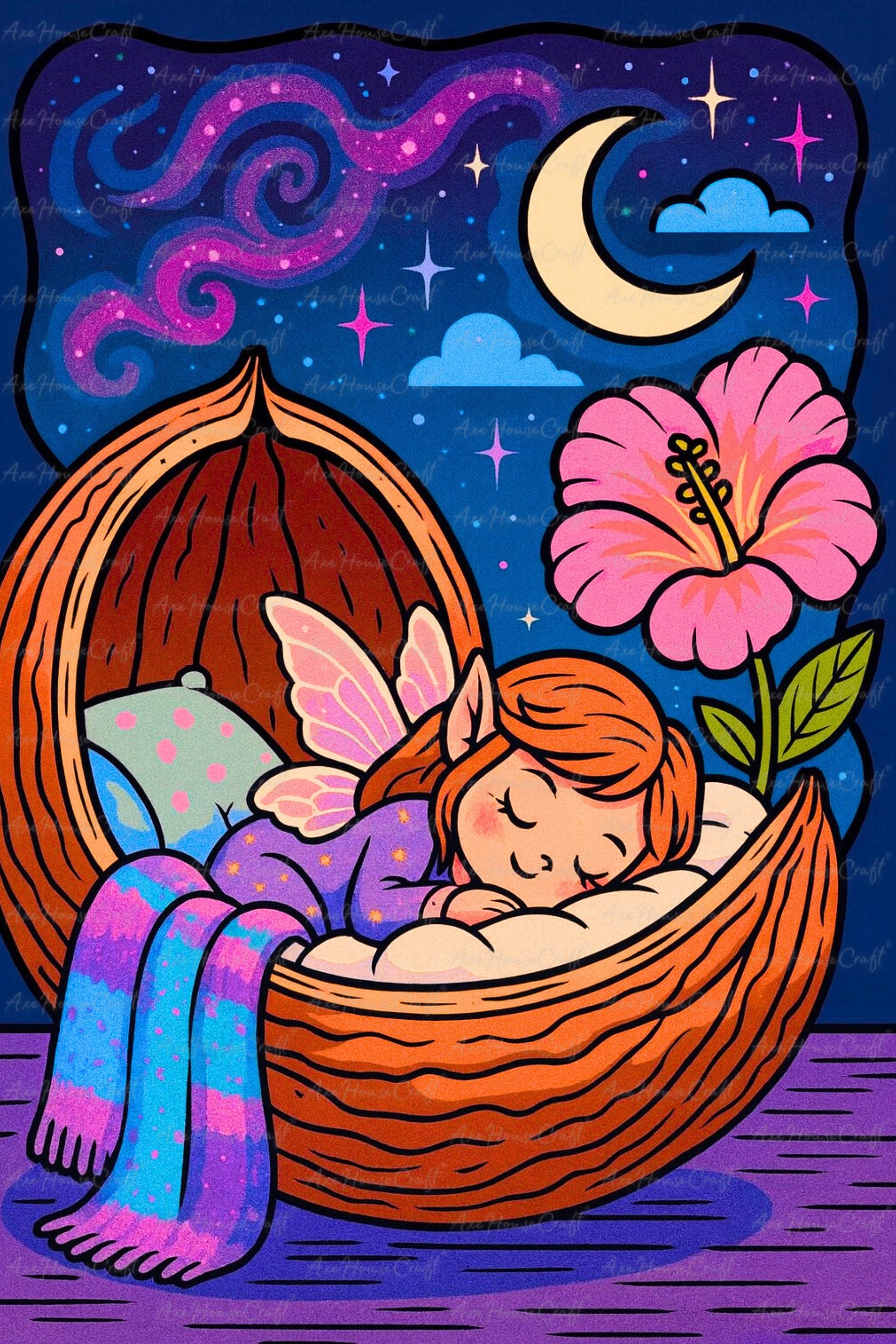 Moonlit Christmas Nap