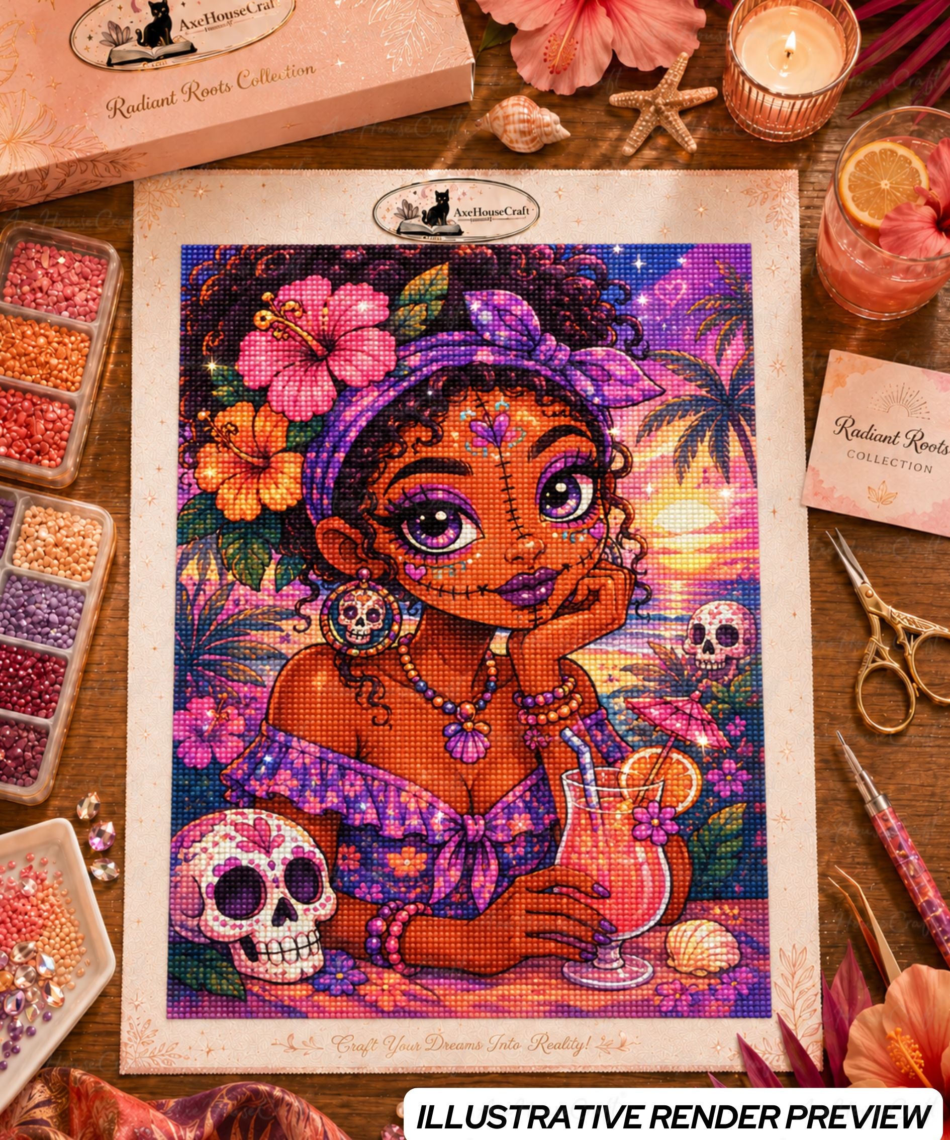Island Skull Beauty
