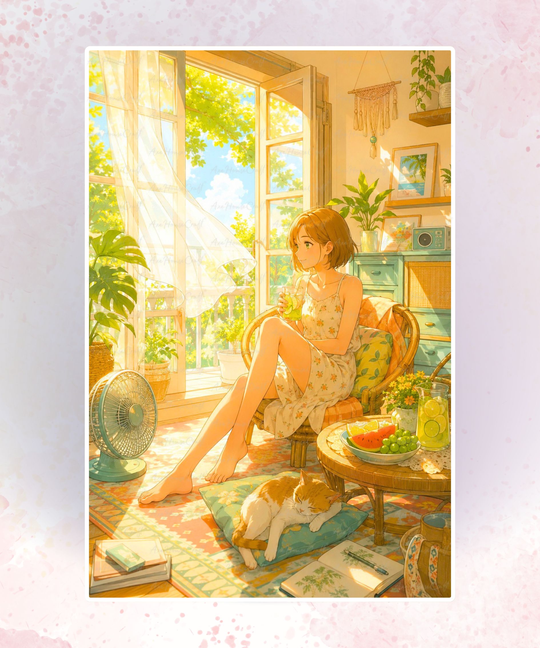 Golden Window Morning