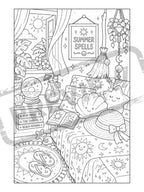 AxeHouseCraft Coloring Book – Printable Digital Edition