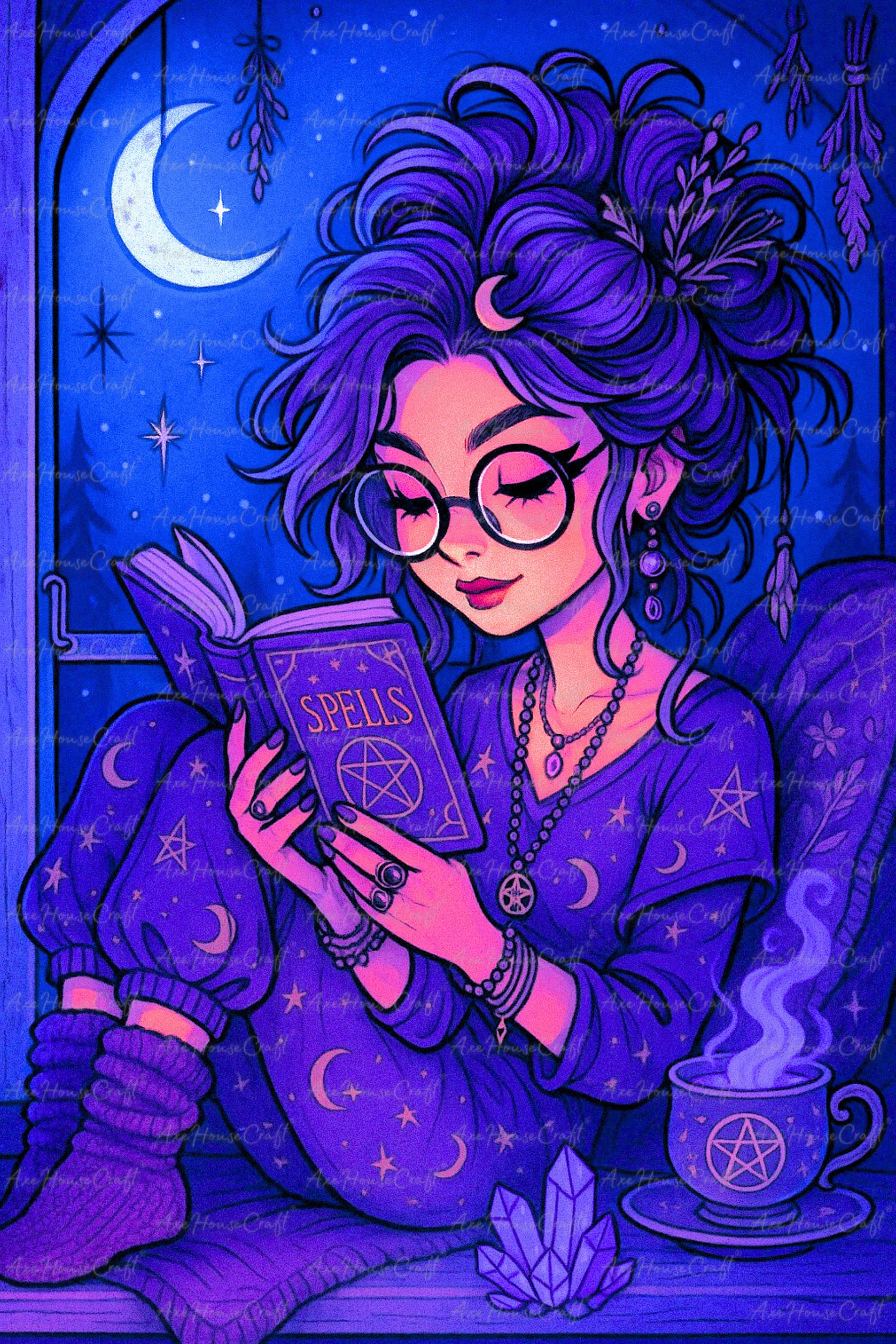 Moonlit Reading