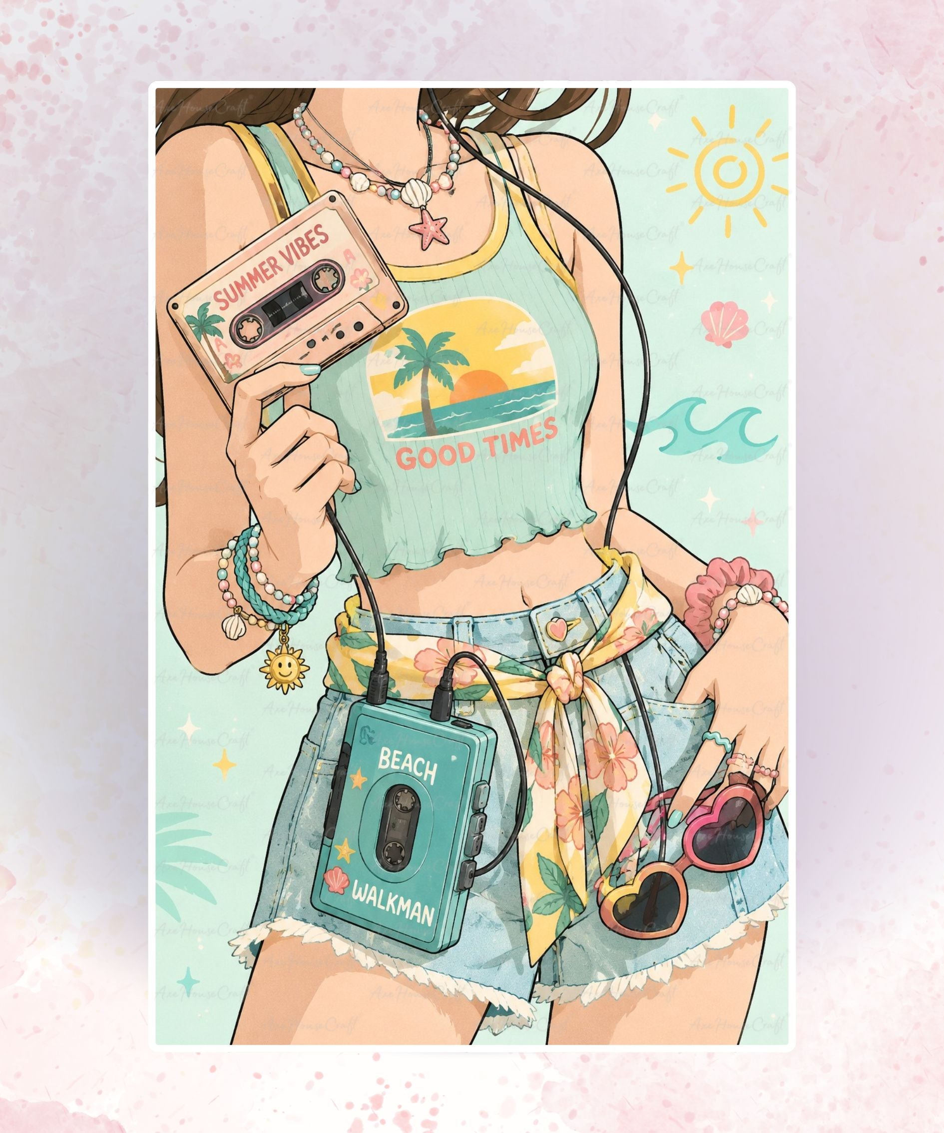 Retro Summer Walkman