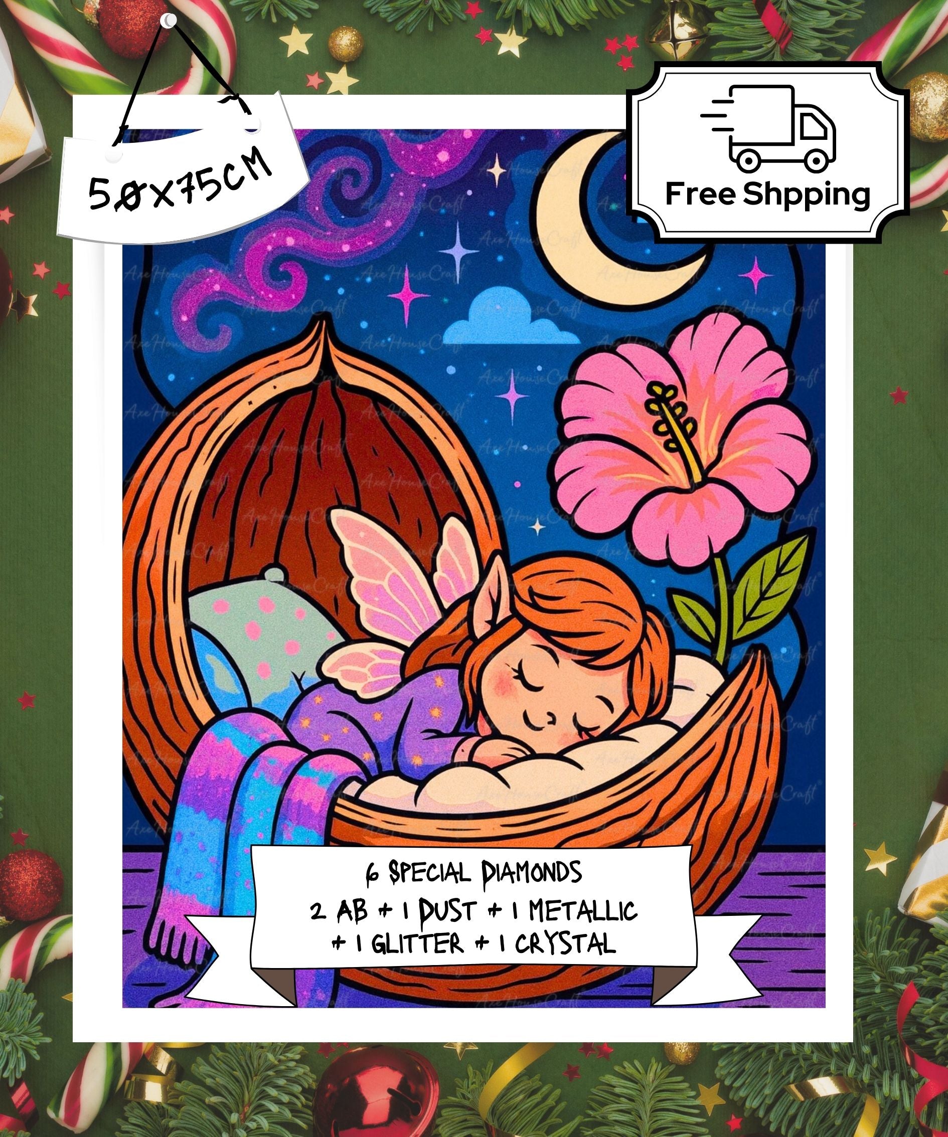 Moonlit Christmas Nap