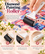 Rouleau de confort | Outil de finition pour la peinture diamant