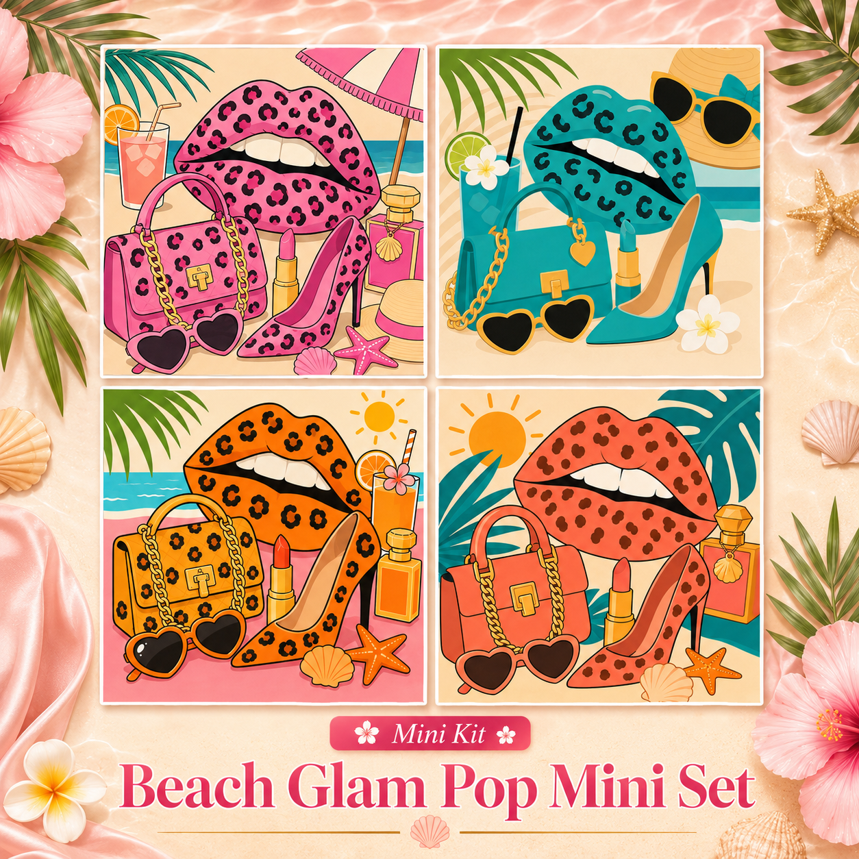 Beach Glam Pop Mini Set