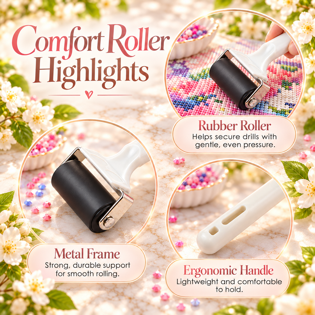 Rouleau de confort | Outil de finition pour la peinture diamant