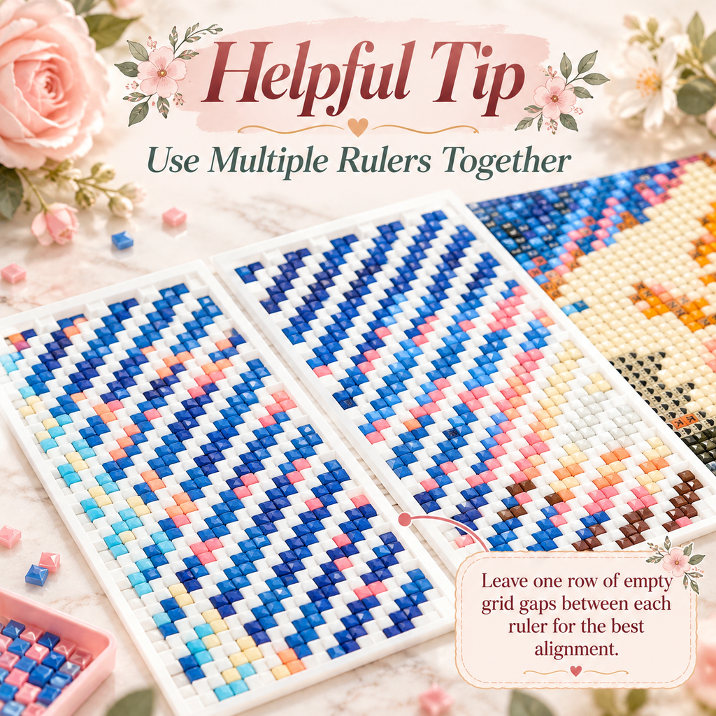 Precision Mesh Rulers | Diamond Painting Essentials