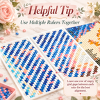 Precision Mesh Rulers | Diamond Painting Essentials