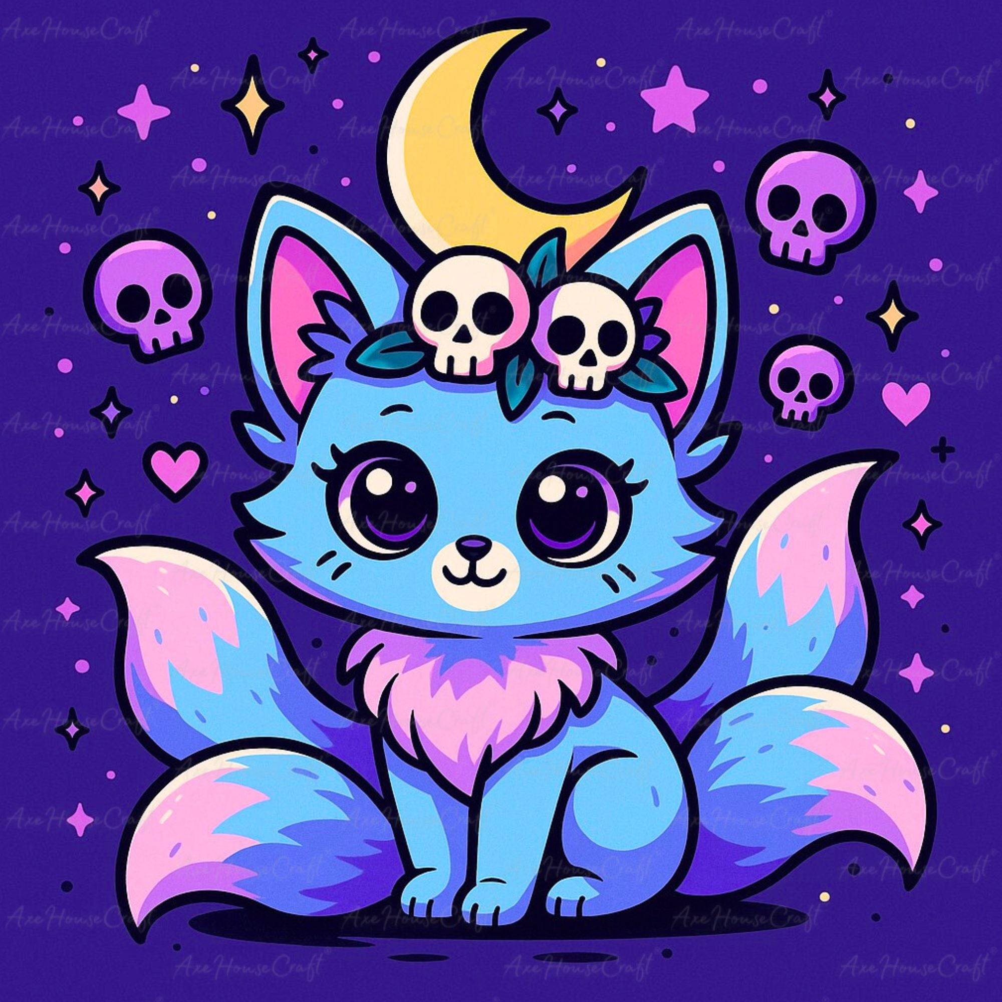 Moonlit Fox Familiar