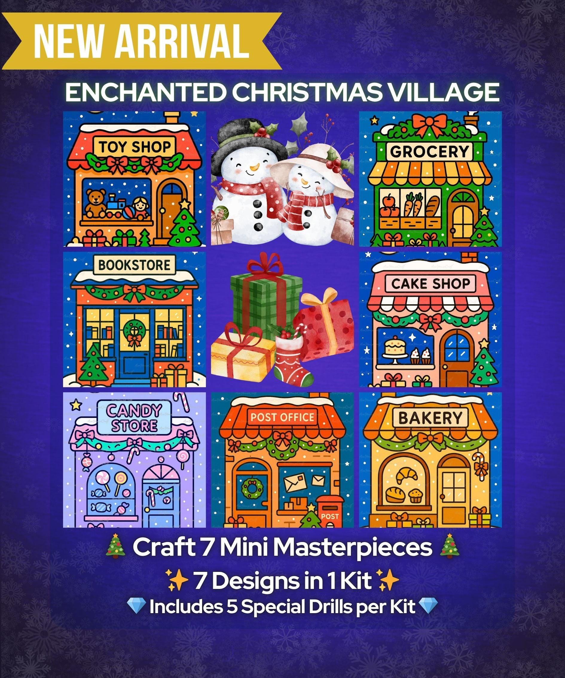 Enchanted Christmas Village – Christmas Set