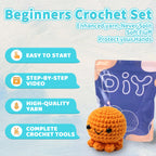 Octopus Crochet Kit – Beginner Friendly