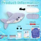 Shark Crochet Kit – Beginner Friendly