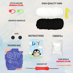 Penguin Crochet Kit – Beginner Friendly