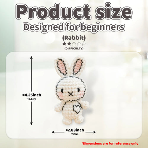 Bunny Crochet Kit – Beginner Friendly