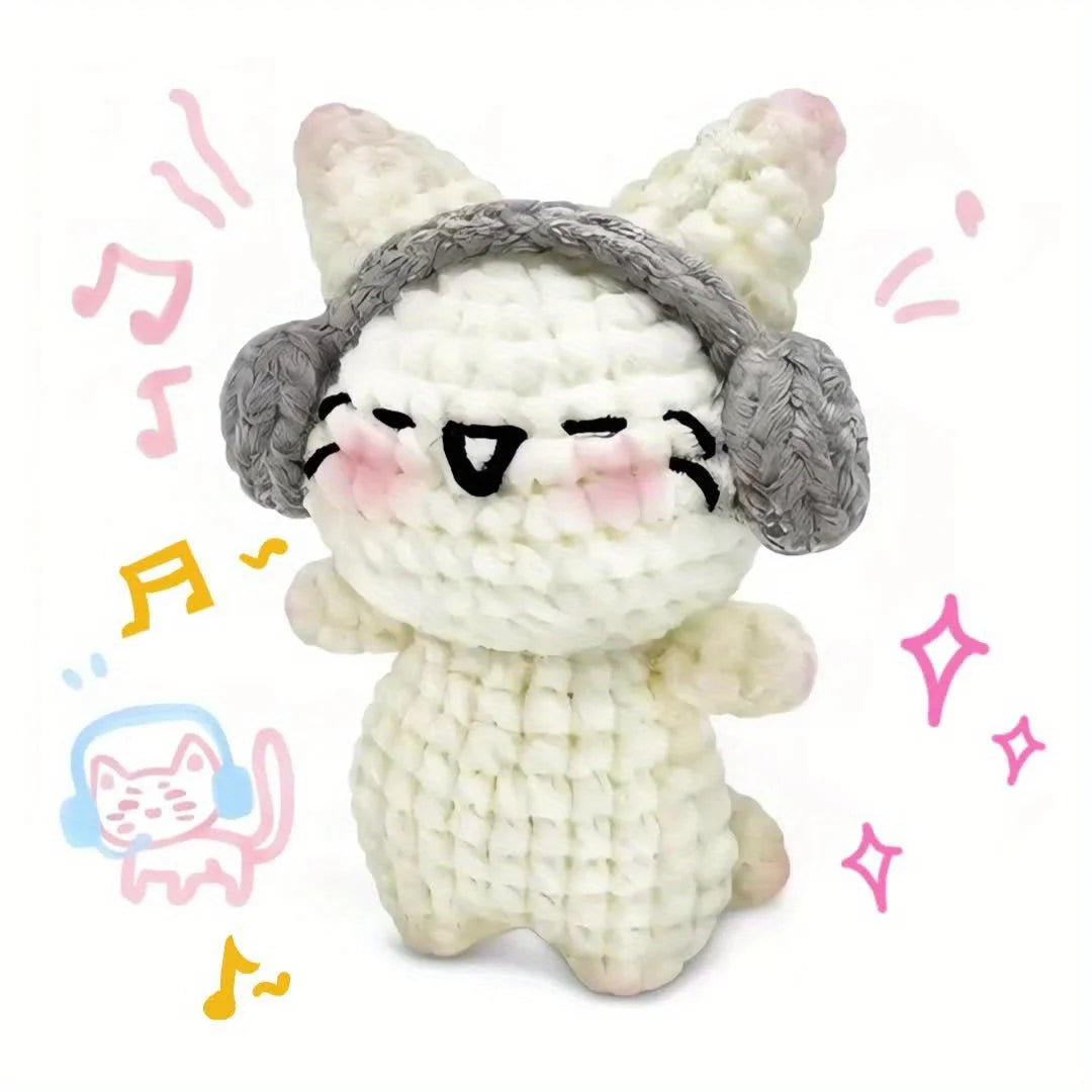Kitten Crochet Kit  – Beginner Friendly